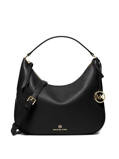 michael kors kelsey crossbody graphite|Kelsey Medium Logo Shoulder Bag .